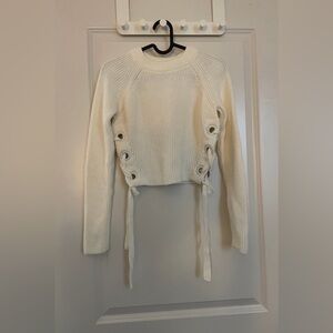 topshop Sweater white size 4